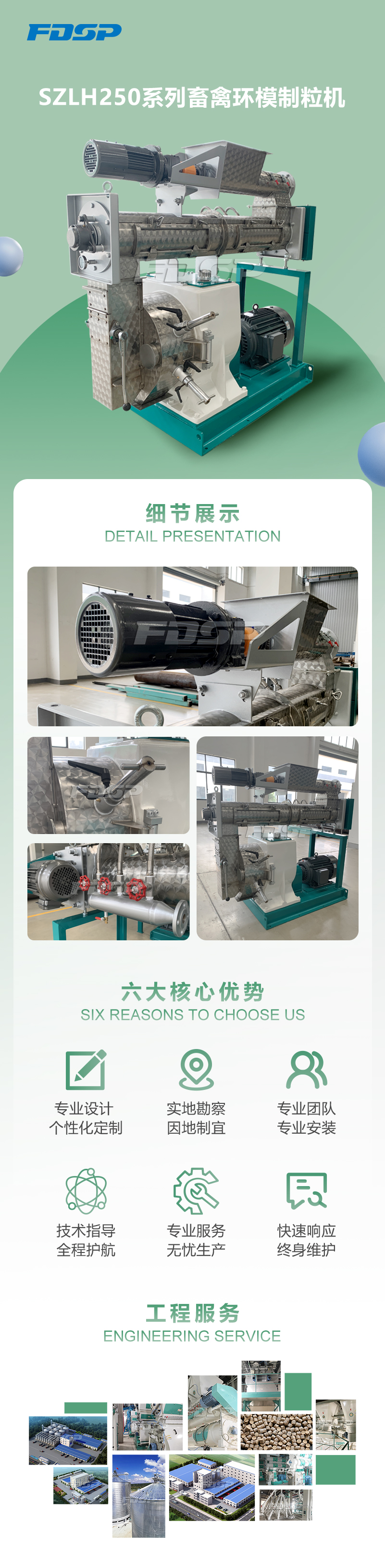 SZLH250系列畜禽環(huán)模制粒機(jī)(圖1)